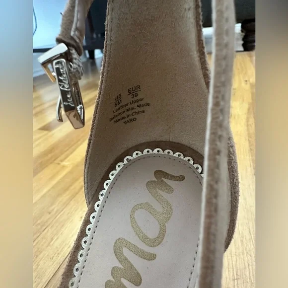 *last chance!!* Sam Edelman | Women’s light brown block heels - Picture 4 of 16